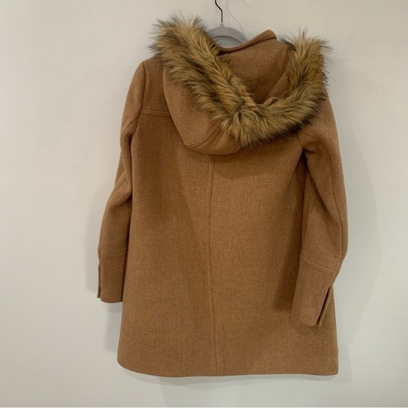 J Crew Coat Chateau Parka Italian Stadium Cloth Nello Gori in Tan - Picture 7 of 9
